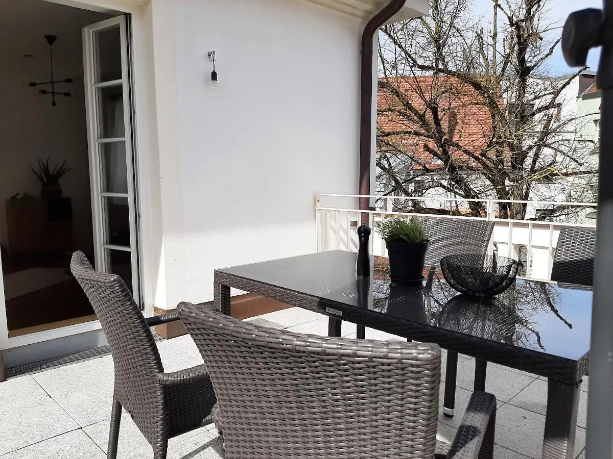 Apartment 4-6 Personen I 80Qm I Altstadt I Dachterasse I Parkplatz Straubing Deutschland